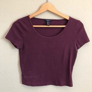 Burgundy shirt